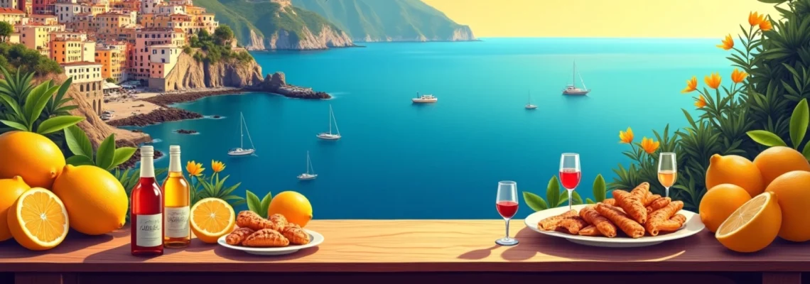 i colori e i sapori unici della Costiera Amalfitana