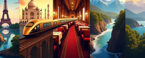 i migliori itinerari per un viaggio in treno di lusso